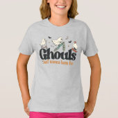 T-shirt Les fantômes goules veulent s'amuser (Devant)