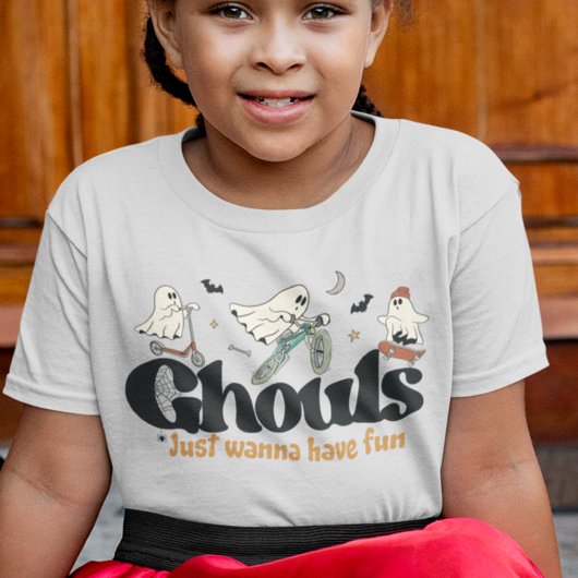 T-shirt Les fantômes goules veulent s'amuser