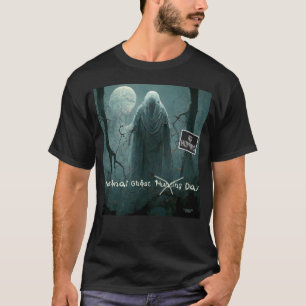 T-shirt Les fantômes n'aiment pas la Journée nationale de 