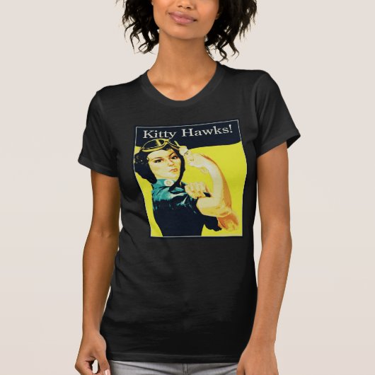 T-shirt Les faucons de Kitty (Devant)