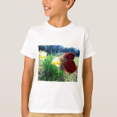 T-shirt Les fées dans les jonquilles (Devant)