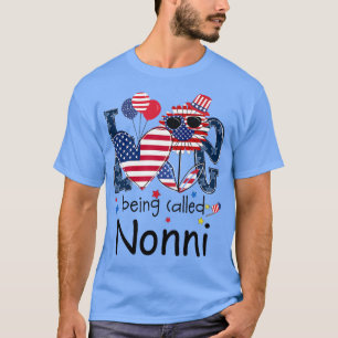 T-shirt Les Femmes 4 juillet Aimer Être Appelées Non Sunfl
