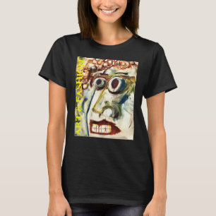 T-shirt Les femmes Abstraites face art/mode