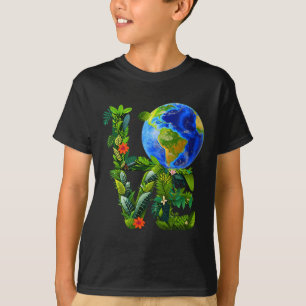 T-shirt Les Femmes Aiment Sur Le Jour des terres Guérir La