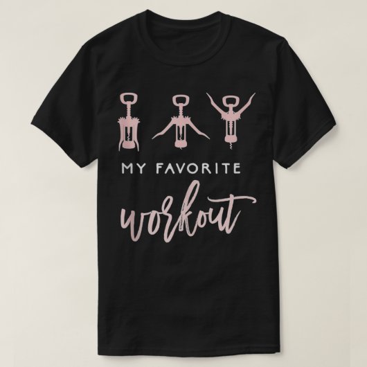 T-shirt Les Femmes Amateurs De Vins Exercent Mon Entraînem (Design devant)