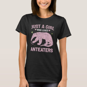 T-shirt Les Femmes Animales Juste Une Fille Qui Aime Les A