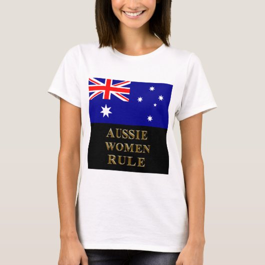 T-SHIRT LES FEMMES AUSSES RÈGNENT (Devant)