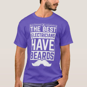 T-shirt Les femmes Best Electriciens ont la barbe Tension 