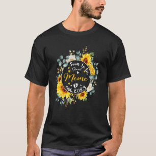 T-shirt Les Femmes Bientôt Être Mème 2023 Tournesol Nouvea
