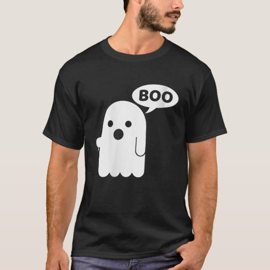 T-shirt Les femmes boo fantôme pouce vers le bas drôle VNe (Devant)