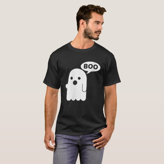 T-shirt Les femmes boo fantôme pouce vers le bas drôle VNe (Devant entier)