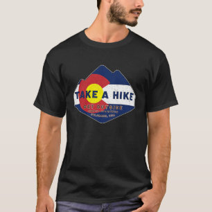 T-shirt Les Femmes Colorado Montagnes Rocheuses Empruntent