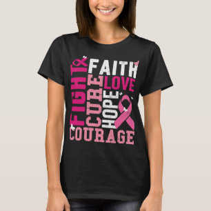 T-shirt Les femmes de la C.-B. combattent la foi guérite S