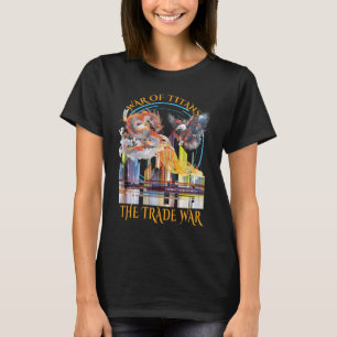 T-shirt Les femmes de la guerre commerciale noires