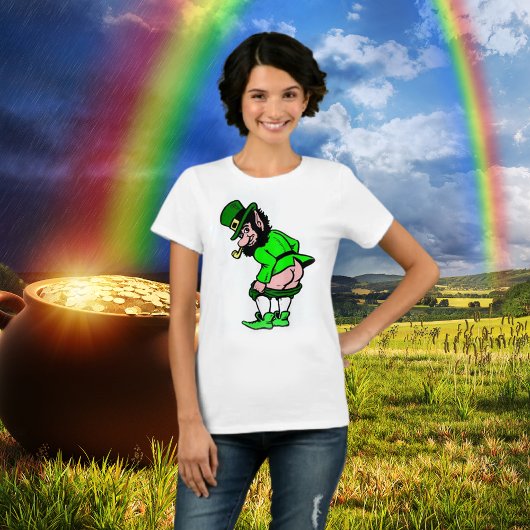 T-shirt Les femmes de Leprechaun Mooning