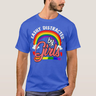 T-shirt Les femmes facilement distrait par les filles Desi