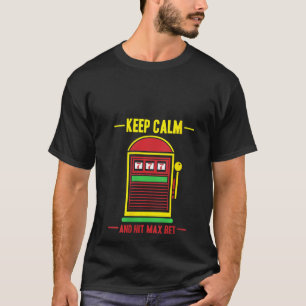 T-shirt Les Femmes Gardent Le Calme Et Atteignent Max Mach