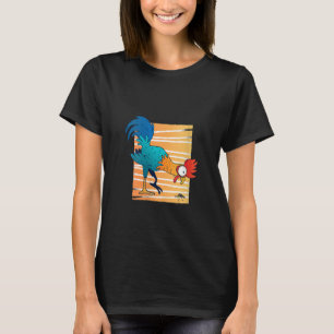 T-shirt Les femmes Hahn mangent des céréales de couleurs a