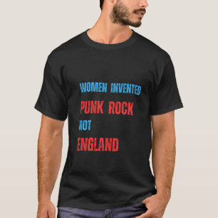 T-shirt Les Femmes Invitées Punk Rock Pas Angleterre