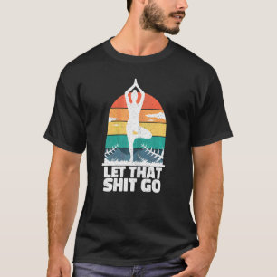 T-shirt Les Femmes Laissent Passer Le Stress Relaxé Calmem