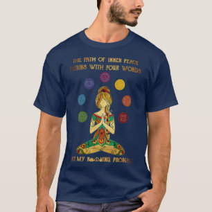 T-shirt Les Femmes Le Chemin De La Paix Intérieure Commenc