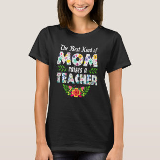 T-shirt Les Femmes Le Meilleur Genre De Mère Soulève Un En