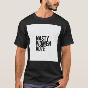 T-shirt Les femmes malveillantes votent Donald Trump-Hilla