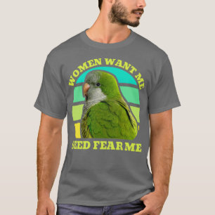 T-shirt Les Femmes Me Veulent Semences Peur Moi Quaker Par