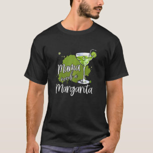 T-shirt Les Femmes Mignonnes Mamacita Ont Besoin D'Une Mar