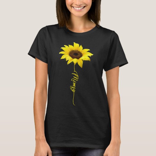 T-shirt Les femmes Mimsy Sunflower Famille Cadeau (Devant)