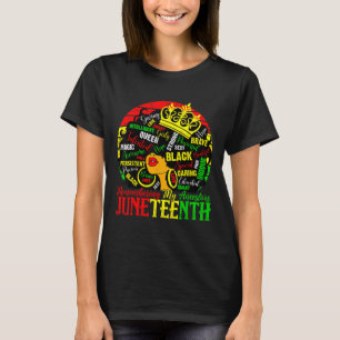 T-shirt Les femmes noires se souviennent de mes ancêtres J