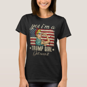 T-shirt Les femmes oui c'est une fillette qui a le dessus