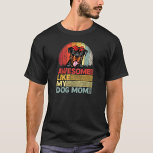 T-shirt Les Femmes Perdues Rottweiler Awesome Comme Mon Ch