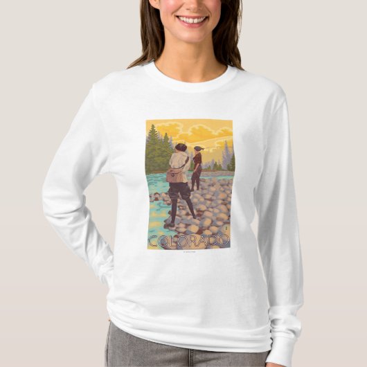 T-shirt Les femmes pilotent FishingColorado (Devant)