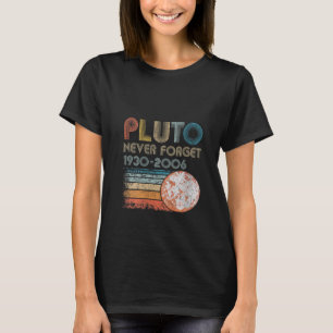 T-shirt Les femmes Pluto n'oublient jamais