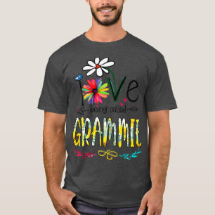 T-shirt Les Femmes Que J'Aime Être Appelée Grammie Tournes