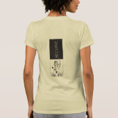 T-shirt Les femmes Recurve Archer - crête (Dos)