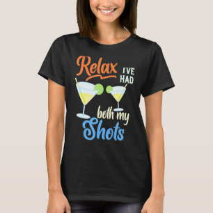 T-shirt Les Femmes Relax J'Avais Les Deux Citations De Mes