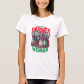 T-shirt « Les femmes responsabilisent les femmes » (Devant)