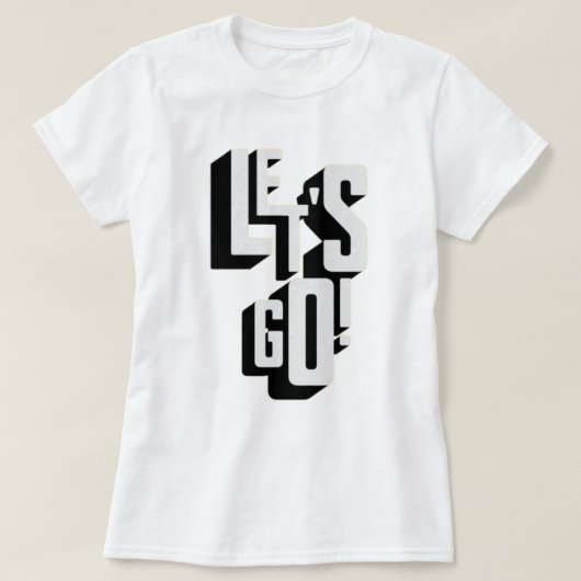 T-shirt les femmes se laissent aller (Design devant)
