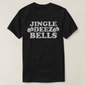 T-shirt Les FEMMES Si Vous Jinglez Mes Cloches Drôle Mauva (Design devant)