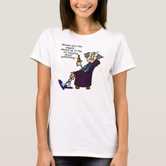 T-shirt Les Femmes Sont Comme Des Anges (Devant)