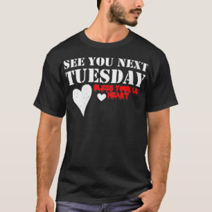 T-shirt Les Femmes Vous Voient Net Mardi VNeck