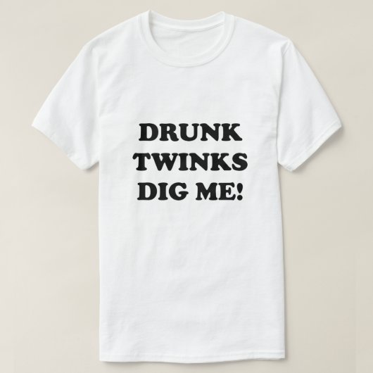 T-SHIRT LES FENÊTRES DE DRUNK ME DIGUENT ! (Design devant)