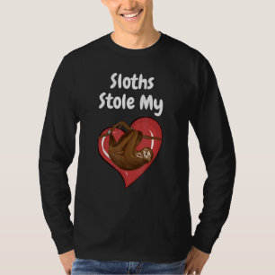 T-shirt Les fentes me volent le coeur - Citation de fentes