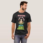 T-shirt Les fentes sont mon esprit animal drôle Boho (Devant entier)