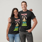 T-shirt Les fentes sont mon esprit animal drôle Boho (Unisexe)