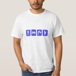 T-shirt Les fers à cheval de valeur Pièce en t-Mangent l