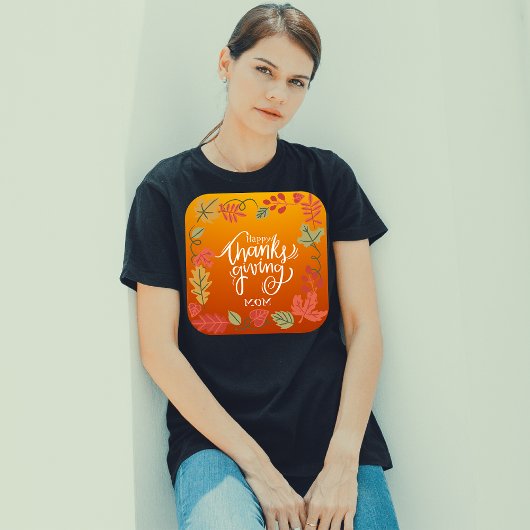 T-shirt Les Feuilles D'Automne Correspondent À La Famille