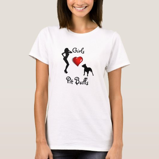 T-shirt Les filles aiment les bulles (Devant)